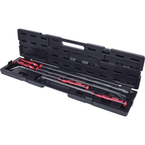 KS Tools Szerelővas készlet, nyeles 4 részes, 60°+75°x600/ 0°+45°x900mm LKW
