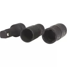   KS Tools Sérült fejű csavar ( anya ) kihajtó készlet 1/2" 3 részes 17+19 mm+toldószár