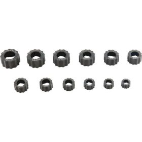   KS Tools Sérült fejű csavar ( anya ) kihajtó készlet 12 részes, 8-19 mm, lapos kivitel