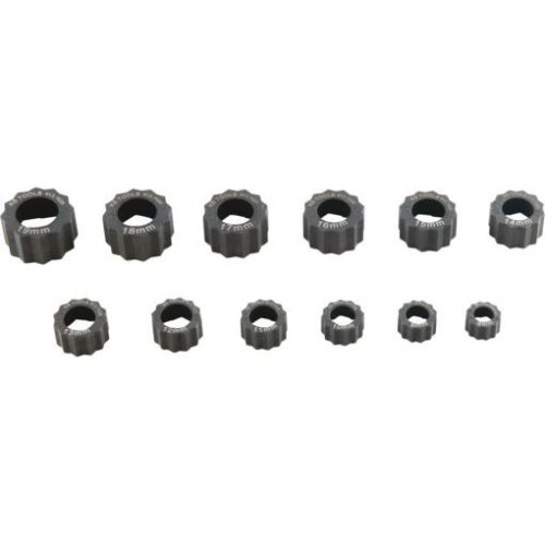 KS Tools Sérült fejű csavar ( anya ) kihajtó készlet 12 részes, 8-19 mm, lapos kivitel