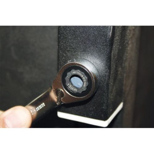 KS Tools Sérült fejű csavar ( anya ) kihajtó készlet 12 részes, 8-19 mm, lapos kivitel