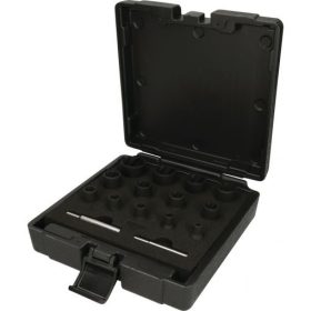   KS Tools Sérült fejű csavar ( anya ) kihajtó 1/4"+1/2" 15 részes, 6-27mm
