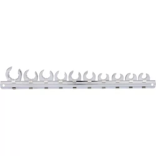 KS Tools Nyitott csillagkulcs fej készlet 3/8" (varjúláb) SW 10-22 mm 10 részes Méretek:10-11-12-13-14-15-16-17-19-22