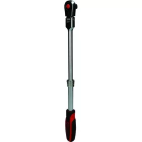   KS Tools Racsnis hajtókar 1/2", irányváltós, teleszkópos 294-432 mm, Z=72 SlimPOWER, csuklós fej