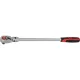 KS Tools Racsnis hajtókar 1/2", irányváltós, gyors kioldós 440 mm, Z=72/8°, dönthető