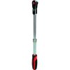KS Tools Racsnis hajtókar 3/8", irányváltós, teleszkópos 258-373 mm, Z=72 SlimPOWER, csuklós fej