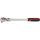 KS Tools Racsnis hajtókar 3/8", irányváltós 275 mm, Z=72, gyorskioldós, csuklós