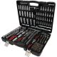 KS Tools Dugókulcs készlet + rátuzo 1/4"+3/8"+1/2"+5/16" 4-32 mm/E4-24/TX 8-30 255 részes,műa. koffer 12sz