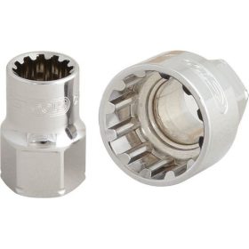   KS Tools Dugókulcs 19 mm, átmeno fej, TRIPLEplus 10 mm -E12 -AF 3/8"  6/12 szög