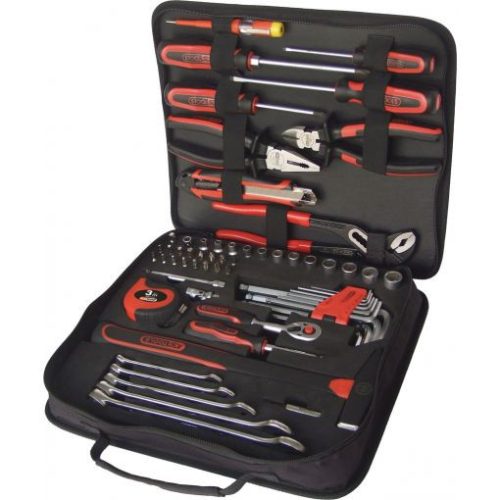 KS Tools Szerszámkészlet, zippes mappában 62 részes