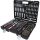 KS Tools Dugókulcs készlet + rátuzo 1/4"+3/8"+1/2"+5/16" 4-32 mm/E4-24/TX 8-30 255 részes,műa. koffer,6sz