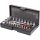 KS Tools Dugókulcs készlet + bitek 1/4" ( Műanyag koffer) 4-13 mm 26 részes, 6 szög