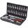 KS Tools Dugókulcs készlet + rátuzo 1/4" ( Műanyag koffer ) 4-14 mm 48 részes, 6 szög