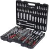 KS Tools Dugókulcs készlet + rátuzo 1/4"+3/8"+1/2" 4-32 mm/E4-24/TX 8-30 179 részes (műa. koffer)