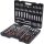 KS Tools Dugókulcs készlet + rátuzo 1/4"+3/8"+1/2" 4-32 mm/E4-24/TX 8-30 179 részes (műa. koffer)