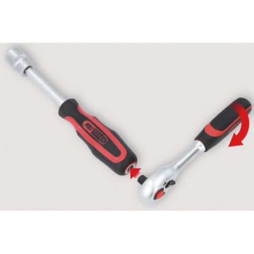 KS Tools Dugókulcs készlet + rátuzo 1/4"+3/8"+1/2" 4-32 mm/E4-24/TX 8-30 179 részes (műa. koffer)