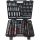 KS Tools Dugókulcs készlet + rátuzo 1/4"+3/8"+1/2"R/H 4-32 mm/E4-24/TX 8-40 195 részes