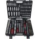 KS Tools Dugókulcs készlet + rátuzo 1/4"+3/8"+1/2"R/H 4-32 mm/E4-24/TX 8-40 195 részes