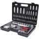 KS Tools Dugókulcs készlet + rátuzo 1/4"+1/2"R/H,műanyag kofferben 4-32 mm/TX 8-55 96 részes, 6 szög