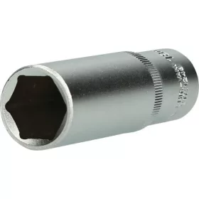   KS Tools Dugókulcs 1/2" 6 szög, hosszú, CLASSIC 22 mm L= 76