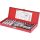 KS Tools Dugókulcs készlet 3/8" R/H ( fém kazetta ) 6-24 mm 30 részes, 6 szög