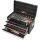 KS Tools Szerszámkészlet, fiókos fém ládában CHROMEplus 99 részes 1/4"+1/2" (508x255x303mm)