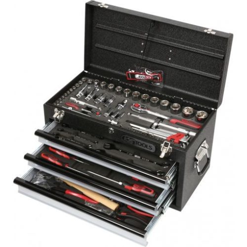 KS Tools Szerszámkészlet, fiókos fém ládában 99 részes (580x320x350mm)