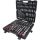 KS Tools Dugókulcs készlet + rátuzo 1/4"+3/8"+1/2"R/H 4-32 mm/E4-24/TX 8-40 216 részes, CHROMEplus