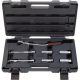 KS Tools Gyertyakulcs készlet, csuklós racsnival 3/8" 7 részes, 14-16-18-21+toldó