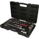 KS Tools Dugókulcs készlet 1/2" ( Műanyag koffer ) 10-34 mm 23 részes,  6 szög