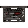 KS Tools Dugókulcs készlet 1/2" ( Műanyag koffer ) 10-34 mm 23 részes,  6 szög