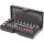 KS Tools Dugókulcs készlet + bitek 1/4" ( Műanyag koffer ) 4-13 mm 26 részes, 6 szög, CHROMEplus