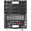 KS Tools Dugókulcs készlet 3/8" R/H ( műa. koffer ) 8-24 mm 27 részes, 6 szög