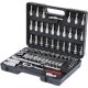 KS Tools Dugókulcs készlet + rátuzo 3/8" ( műa. koffer ) 6-24 mm 61 részes, 6 szög
