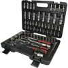 KS Tools Dugókulcs készlet + rátuzo 1/4"+1/2" (fém kazetta) 4-34 mm 78 részes, 6 szög