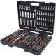 KS Tools Dugókulcs készlet + rátuzo 1/4"+3/8"+1/2"R/H 4-32 mm/E4-24/TX 8-40 195 részes, CHROMEplus