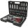 KS Tools Dugókulcs készlet + rátuzo 1/4"+1/2"R/H műanyag kofferben 4-32 mm/TX 8-55 96 részes, CHROMEplus, 6 szög