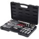 KS Tools Dugókulcs készlet 1/2" R/H collos CHROMEplus AF3/8"-1 1/4" 30 részes,  6 szög ( műa. koffer )