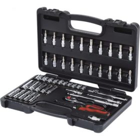  KS Tools Dugókulcs készlet 1/4" collos ( Műanyag koffer ) AF5/32"-1/2" 47 részes 6 szög