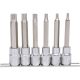 KS Tools Rátűzőkulcs készlet 1/2" XZN, hosszú, tartósínen M 5-M14 6 részes L=110 méretek:m5-6-8-10-12-14