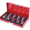 KS Tools Rátűzőkulcs készlet 1/2" TORX BO ( fém kazetta ) TX20-60 9 részes L= 55 mm