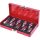 KS Tools Rátűzőkulcs készlet 1/2" TORX BO ( fém kazetta ) TX20-60 9 részes L= 55 mm