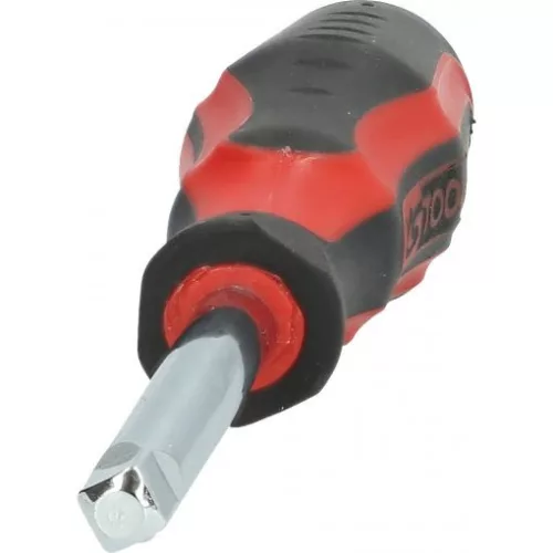 KS Tools Nyeles hajtószár 1/4" csavarhúzó nyéllel, CHROME 150 mm