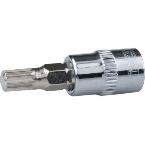KS Tools Rátűzőkulcs 1/4" XZN, CHROMEplus M  4 L=37 mm