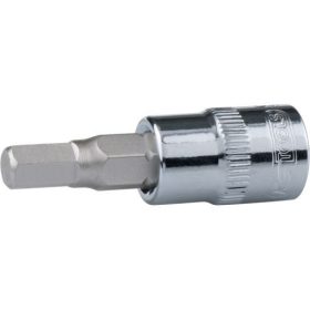   KS Tools Rátűzőkulcs 1/4" hatszög, collos, CHROMEplus AF 1/8" L=37 mm