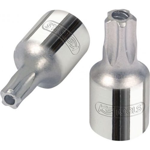 KS Tools Rátűzőkulcs 1/4" IPR TORX BO ( TS ) CHROMEplus TS 40 5 ágú L=25 mm