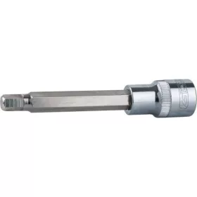   KS Tools Rátűzőkulcs 1/2" hatszög, hosszú, CHROMEplus 4 mm L=110 mm