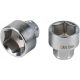 KS Tools Dugókulcs 6 szög 11-es meghajtó, 6 szög 9 mm, L=18 mm,  átmeno csavarokhoz