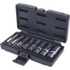 KS Tools Dugókulcs készlet 1/2" TORX-E hosszú (műa. koffer) E10-24 8 részes
