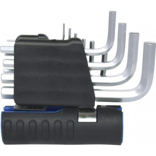 KS Tools Hatszögkulcs készlet rövid, krómozott AF 1/16"-3/8" 10 részes, 3 az 1-ben tartó Méretek:1/16-5/64-3/32-1/8-5/32-3/16-7/32-1/4-5/16 3/8